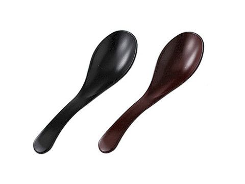 (家庭用食洗機対応) (P)レンゲ 黒