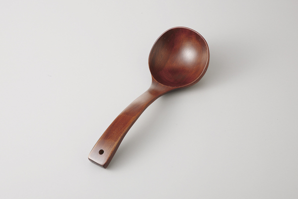 大玉スプーン(茶)