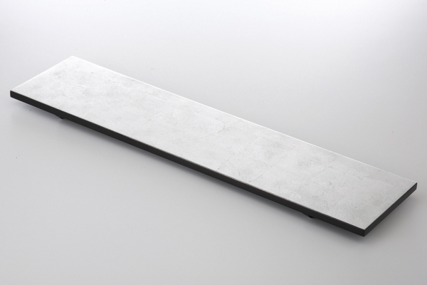 木トレー(シルバー) 細長形