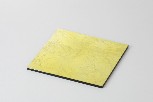 トレー 正角皿(ゴールド)