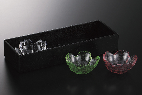 珍味入 桜形 クリア