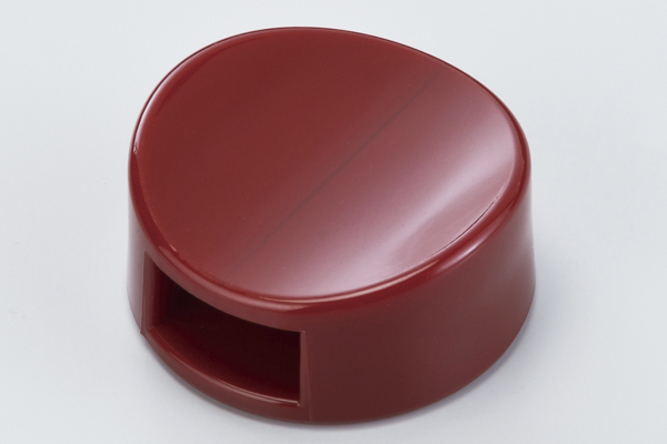 ACかんざし箸止&箸置 朱OM