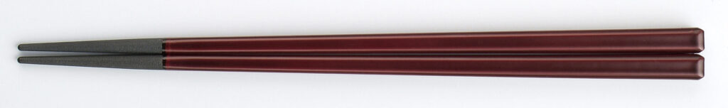 PBT 22.6cm 面取角箸 ﾁｰｸ(2回塗)