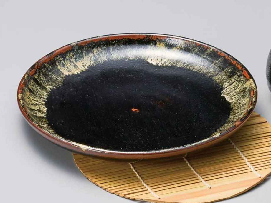 ゆず天目 7.0皿