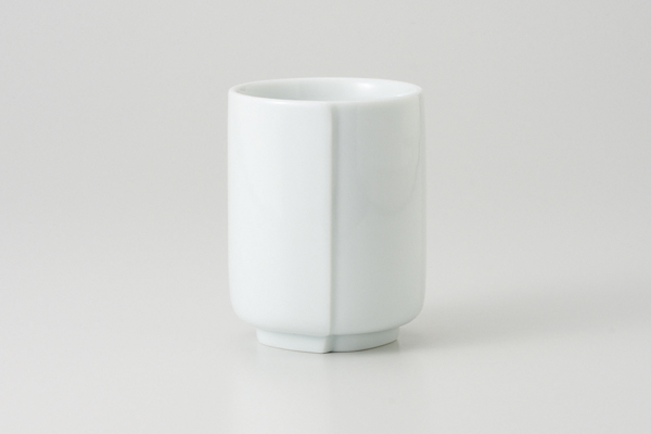 【廃番】青白磁手造風 寿司湯呑