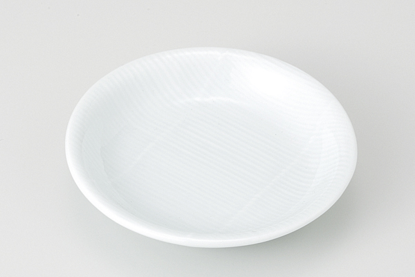 青白磁 すだれ2.8皿