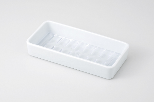 青白磁 深口大ネタケース