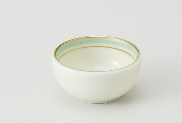 黄白磁錦交趾 丸千代口