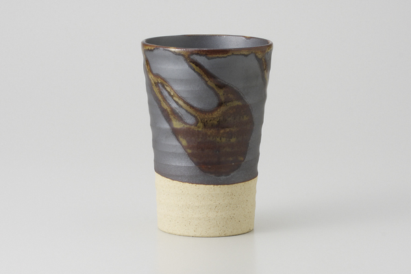 サビ釉雲流し フリーカップ
