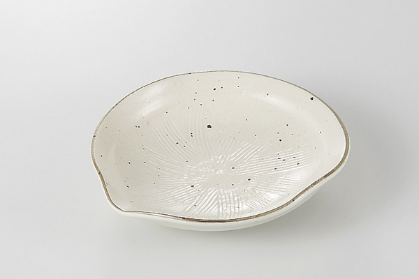 粉引 片口皿(小)