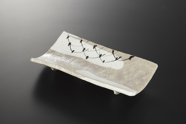 粉引 付出皿(中)