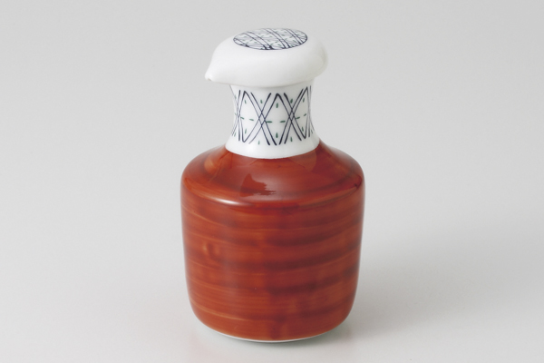 朱巻 駒型醤油差し大