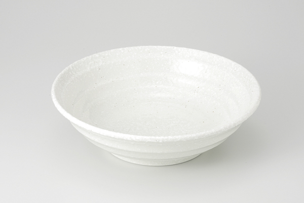 【廃番】渦白 麺鉢(中)