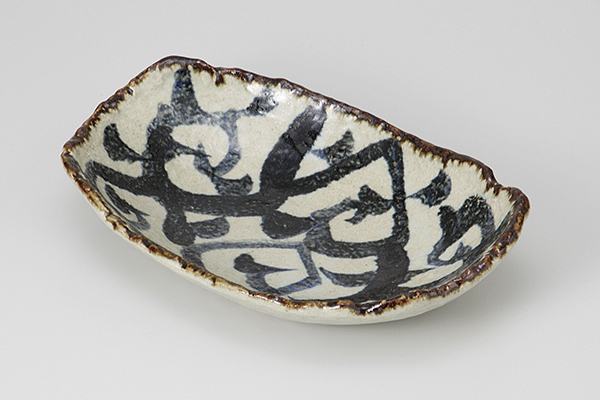 新タコ唐草 漬物鉢