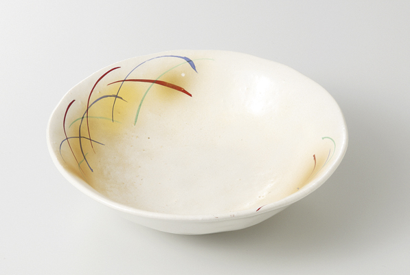 金彩武蔵野 3.3浅鉢