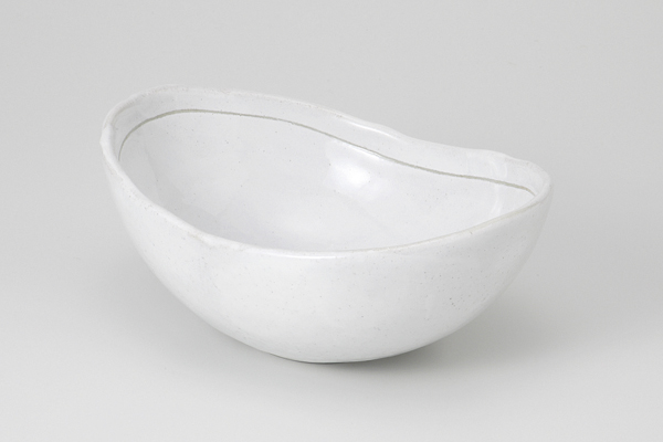 【廃番】罫書 楕円鉢 大