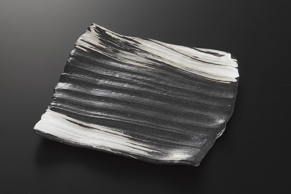 白刷毛 8.0正角皿