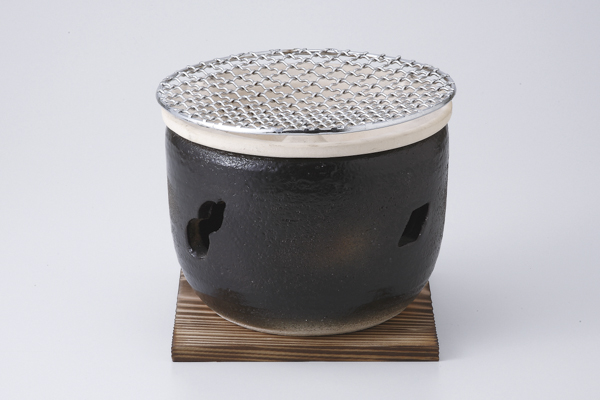 灰釉5号 水コンロ(木台網付)