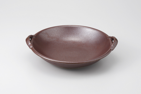 【廃番】鉄砂 盛付陶板