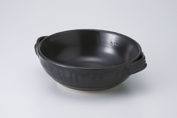 【廃番】黒釉 盛鉢ボール