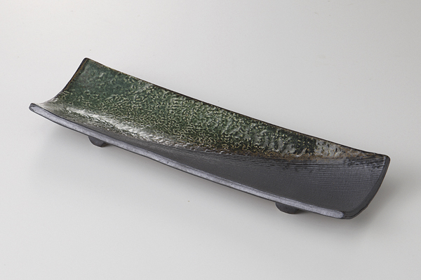 櫛目織部(手造) 長皿