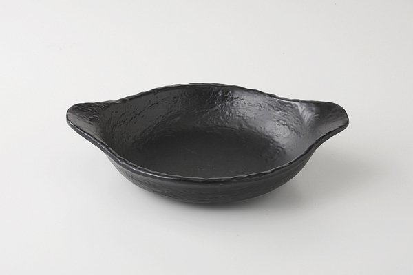 【廃番】黒 盛鉢陶板