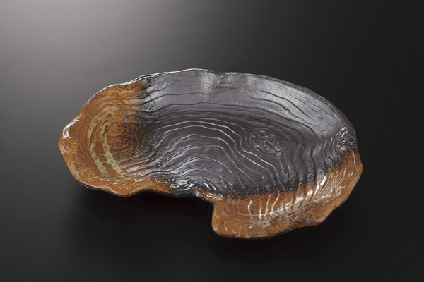 【廃番】古木 変形中皿