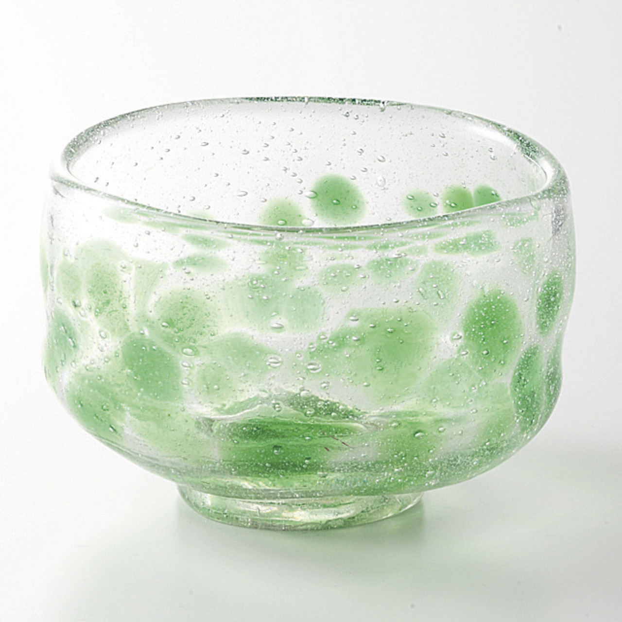 緑点紋 抹茶型小鉢