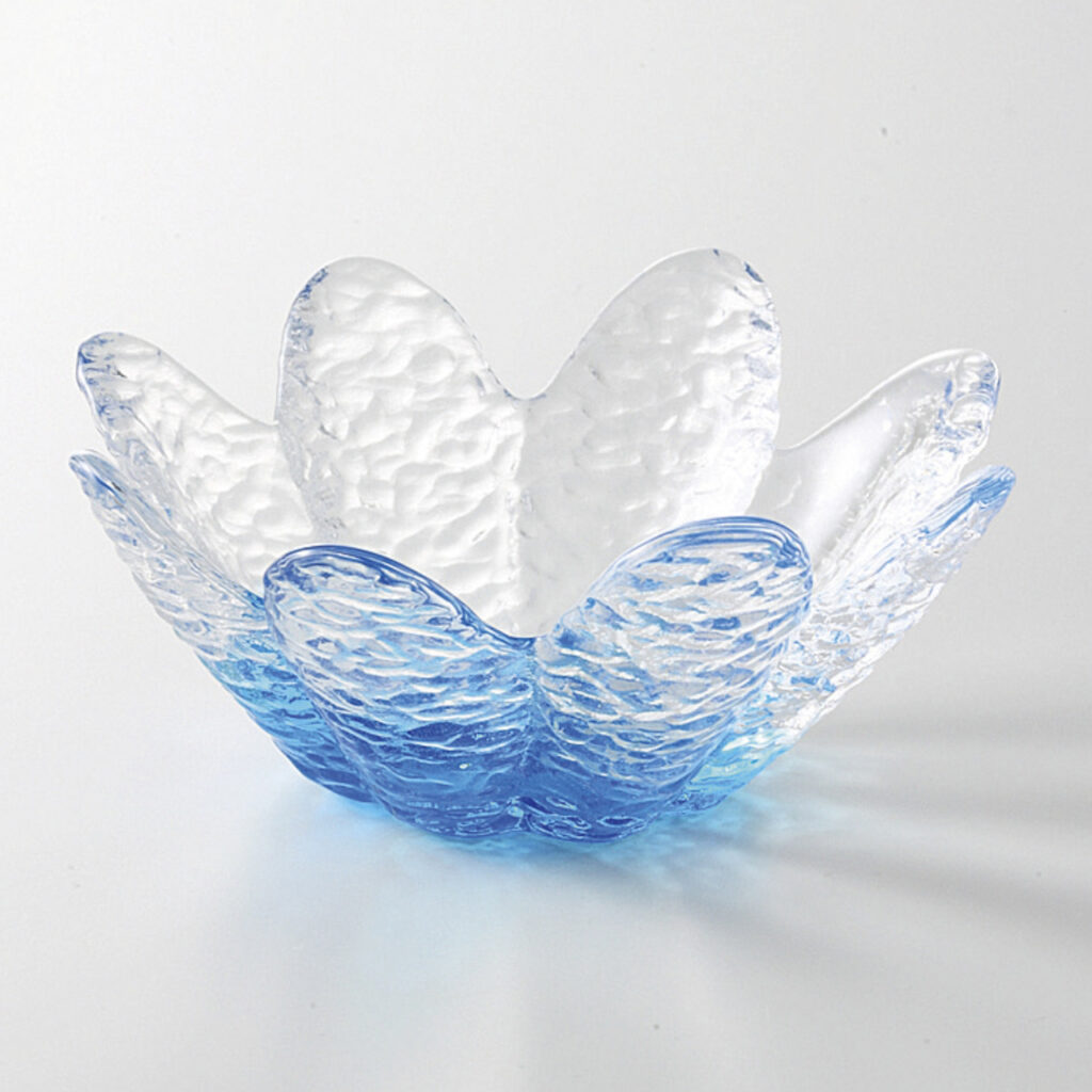 ブルー 花型珍味