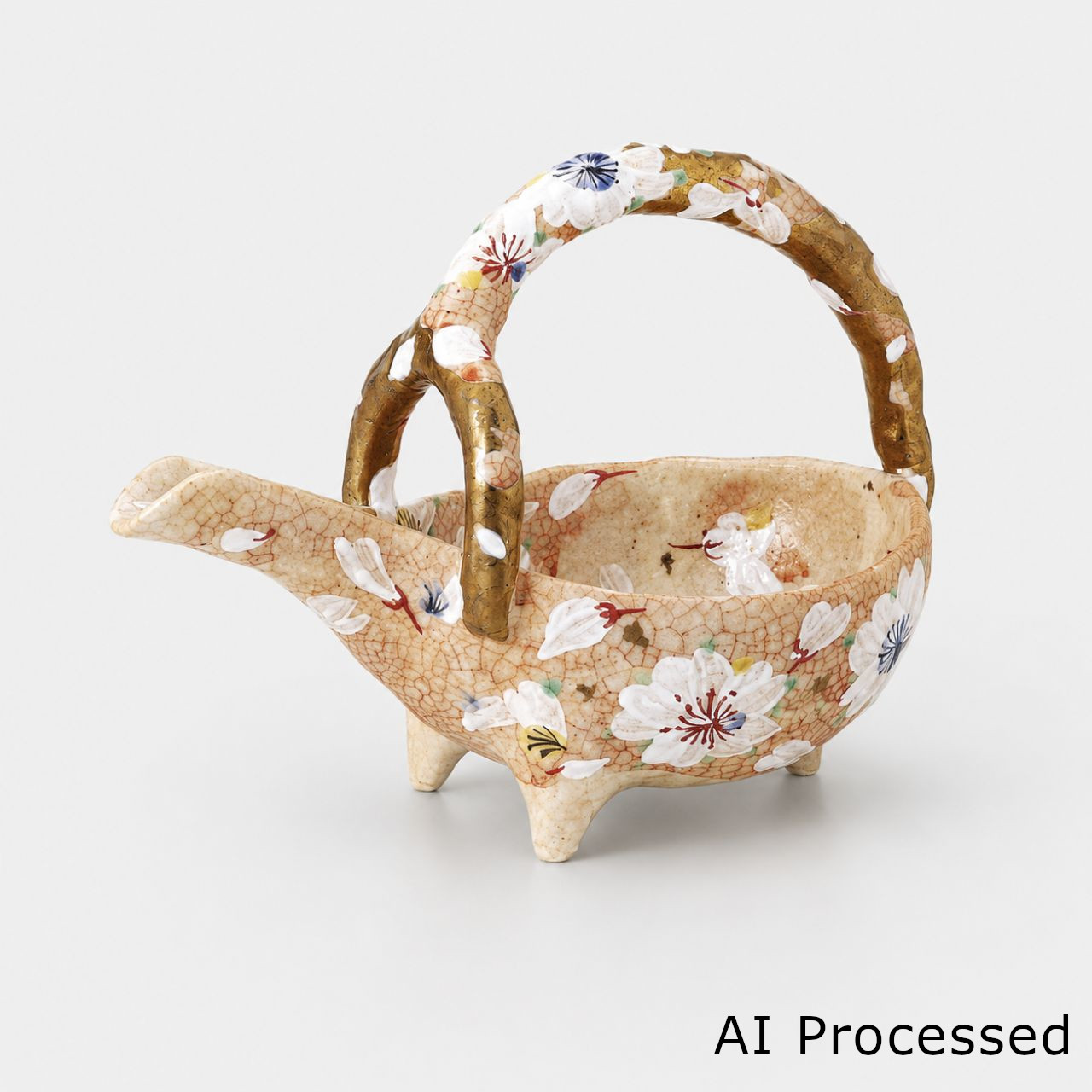 淡墨桜（無鉛） 手付冷酒器