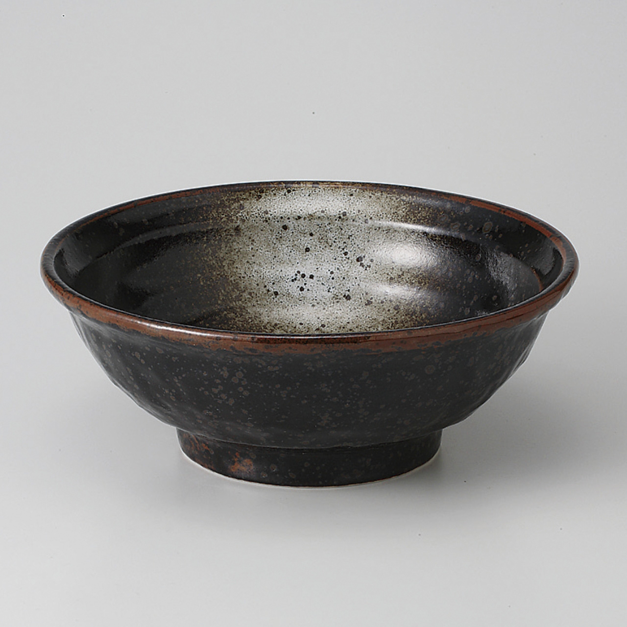 油滴結晶 6．8高台丼