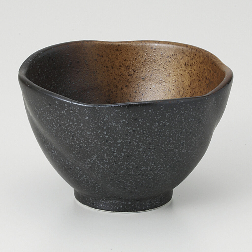 金茶吹き 五山小鉢