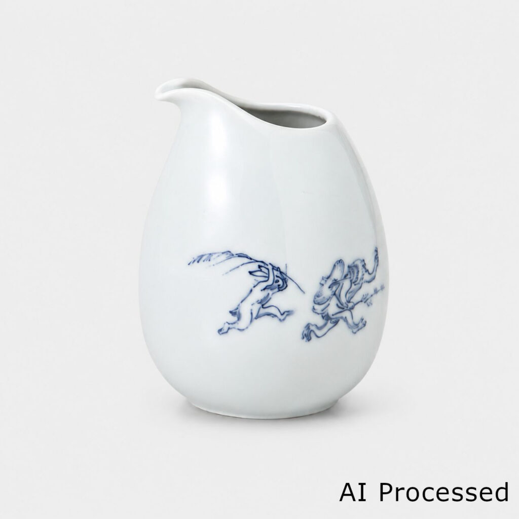 鳥獣戯画 冷酒器（大）
