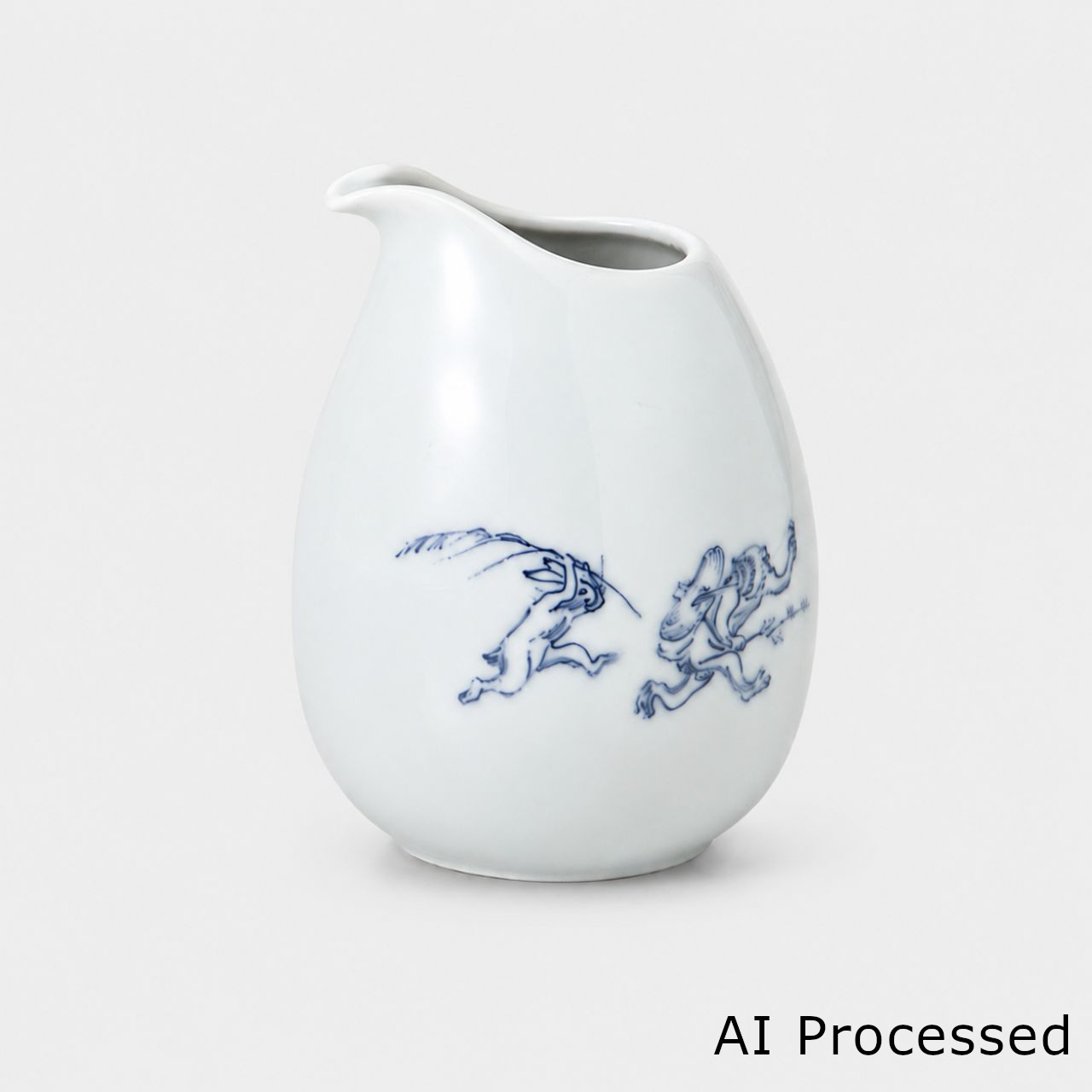 鳥獣戯画 冷酒器（大）