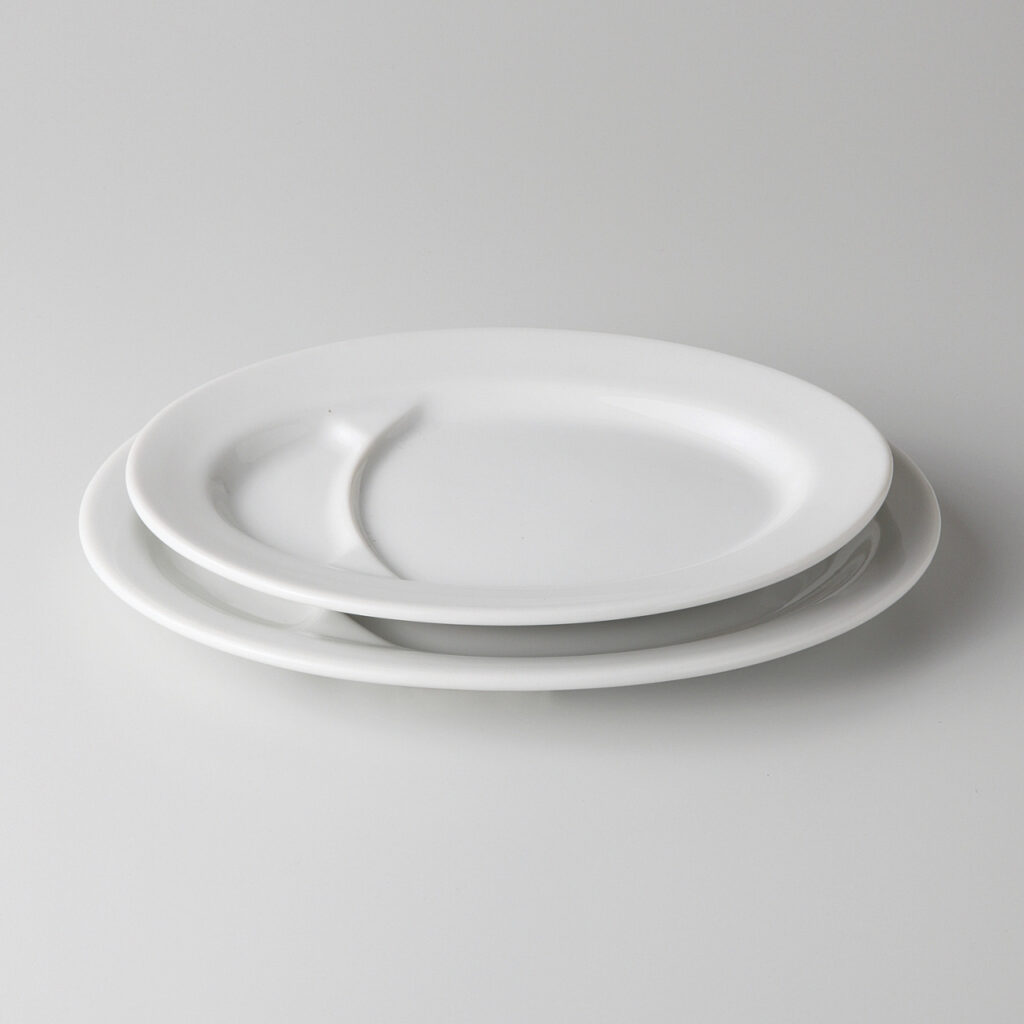 白玉渕 9″ギョーザ皿