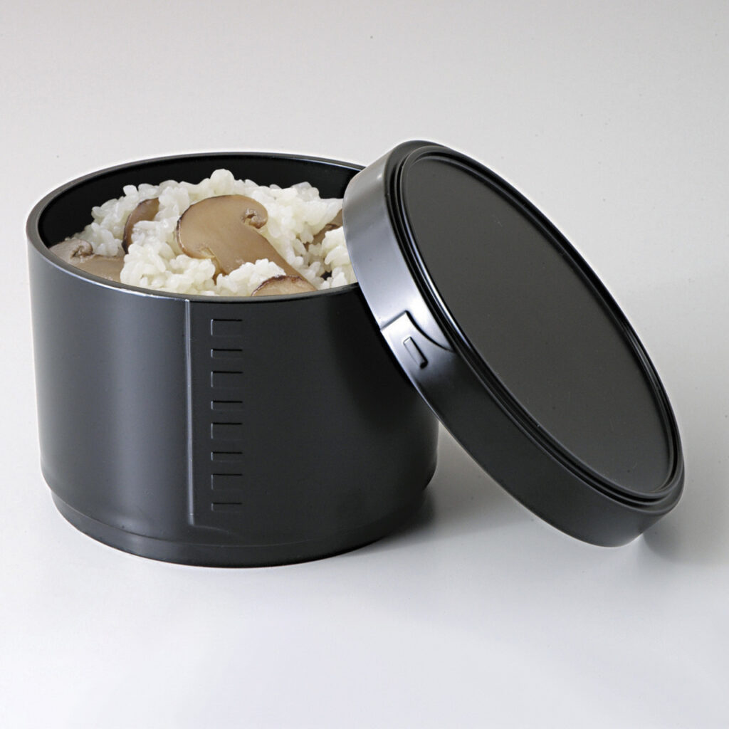 DXワッパ飯器 黒ツヤ消し（内黒）（小）