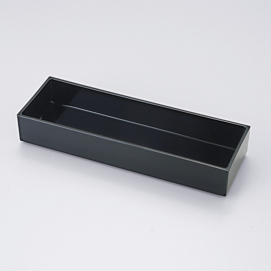 長角箱（玉手重用） 黒207×69