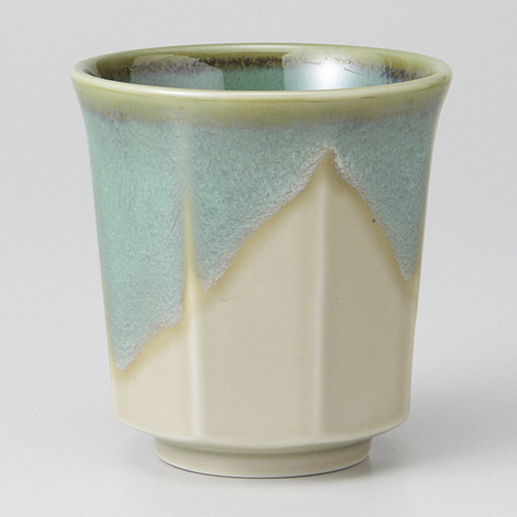 青均窯 8角湯呑