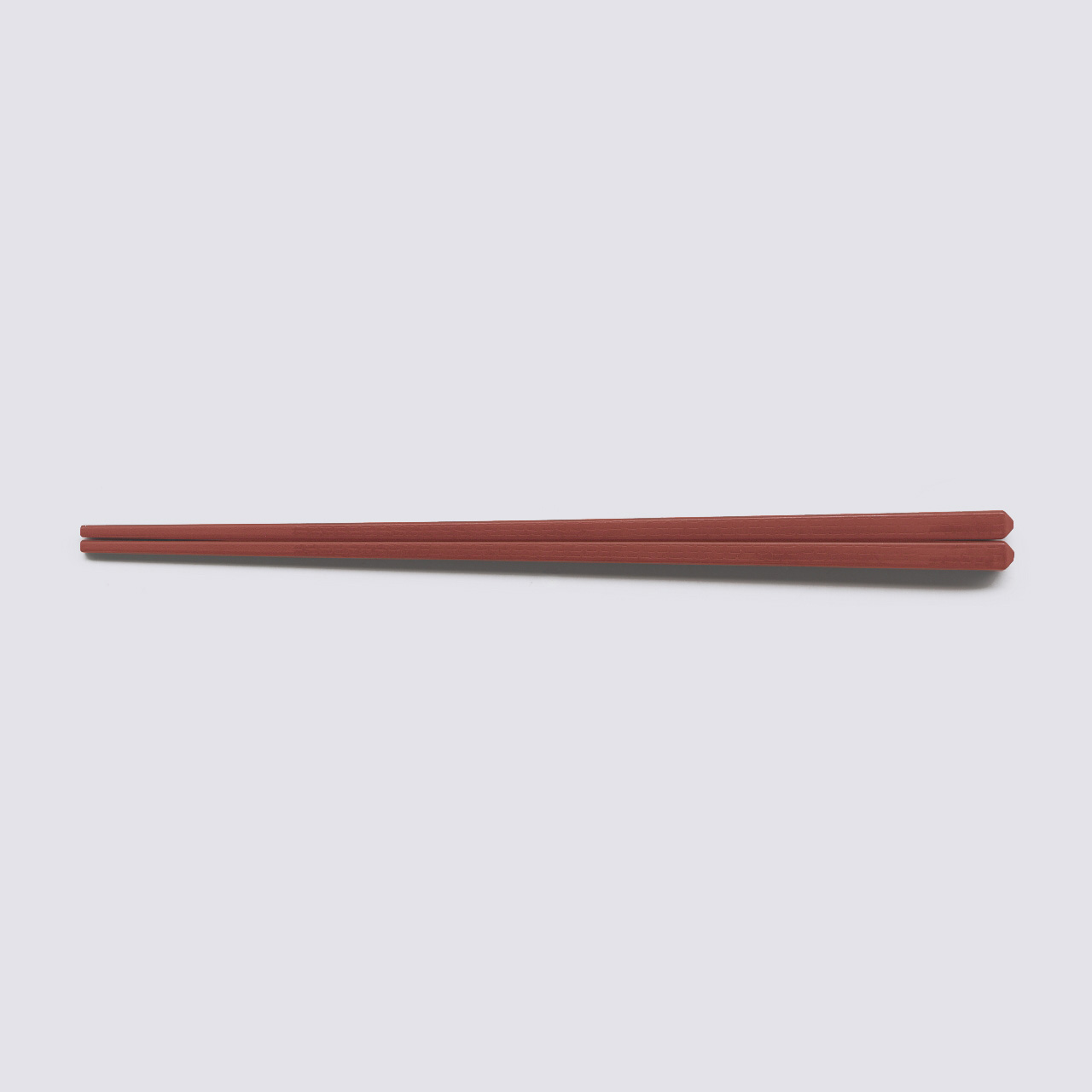 えびす四角箸21．8cm 茶OM（出荷ロット500）