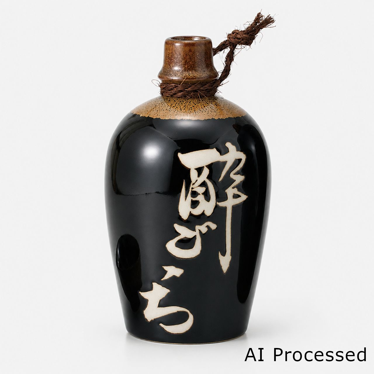 天目酔源造 三合徳利