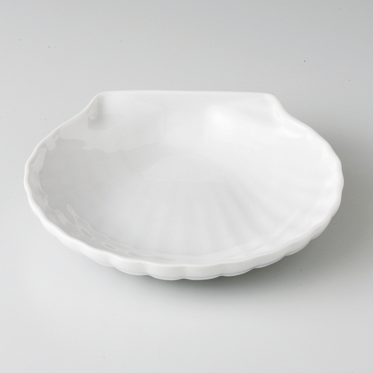 白 小貝皿