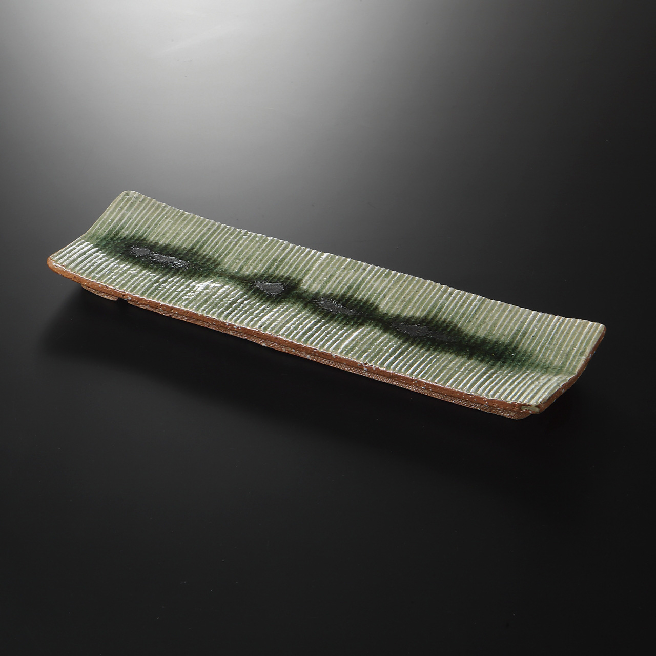 伊賀筋紋折紙 付出皿（手造り）