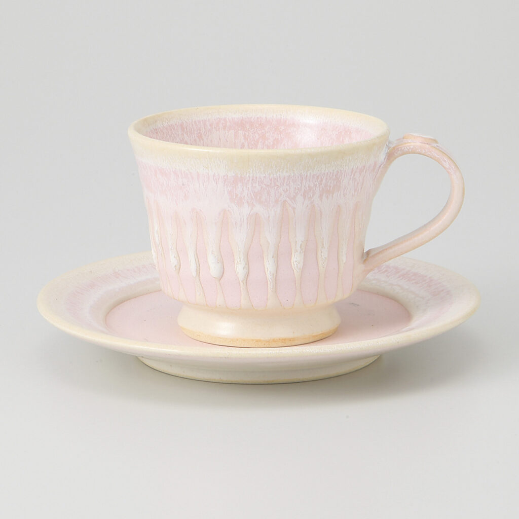 塗分十草ミルク（桃） コーヒーC
