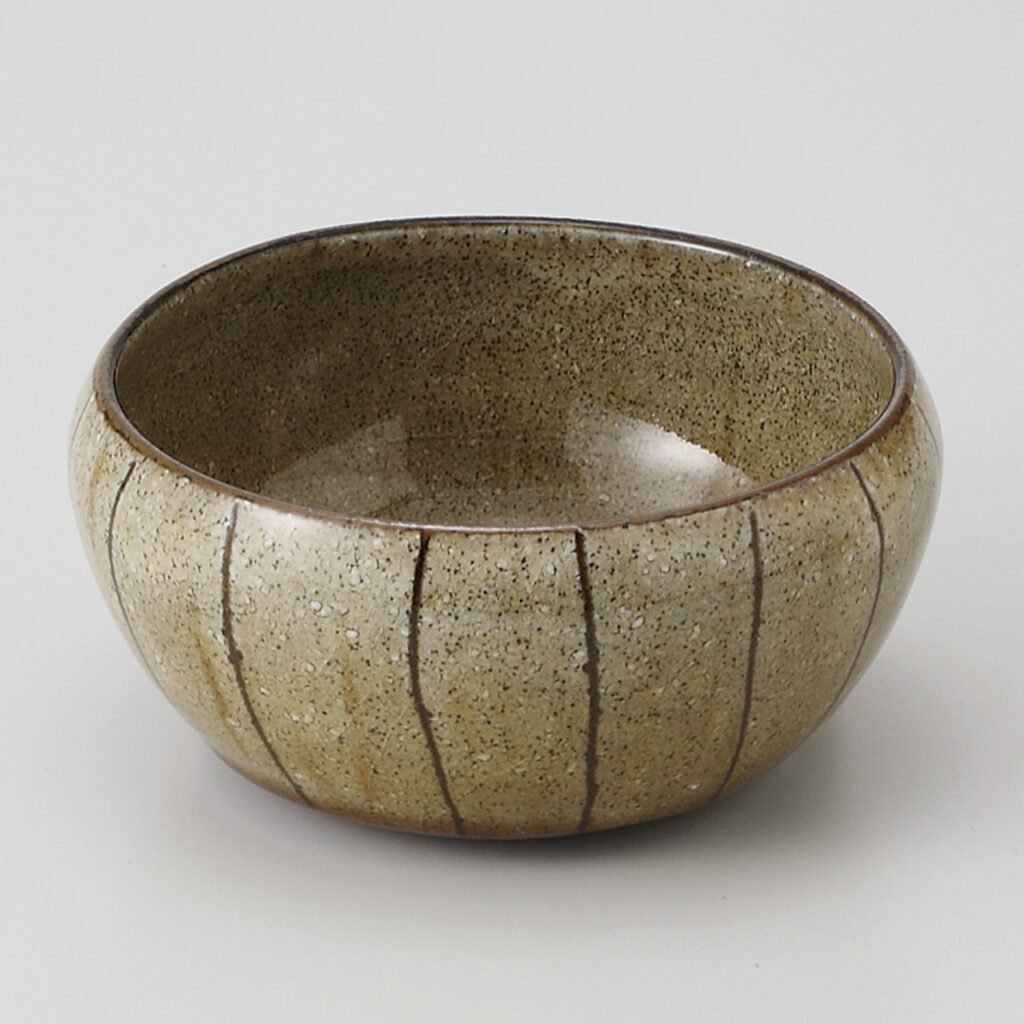窯変くくり（茶） ボール（小）