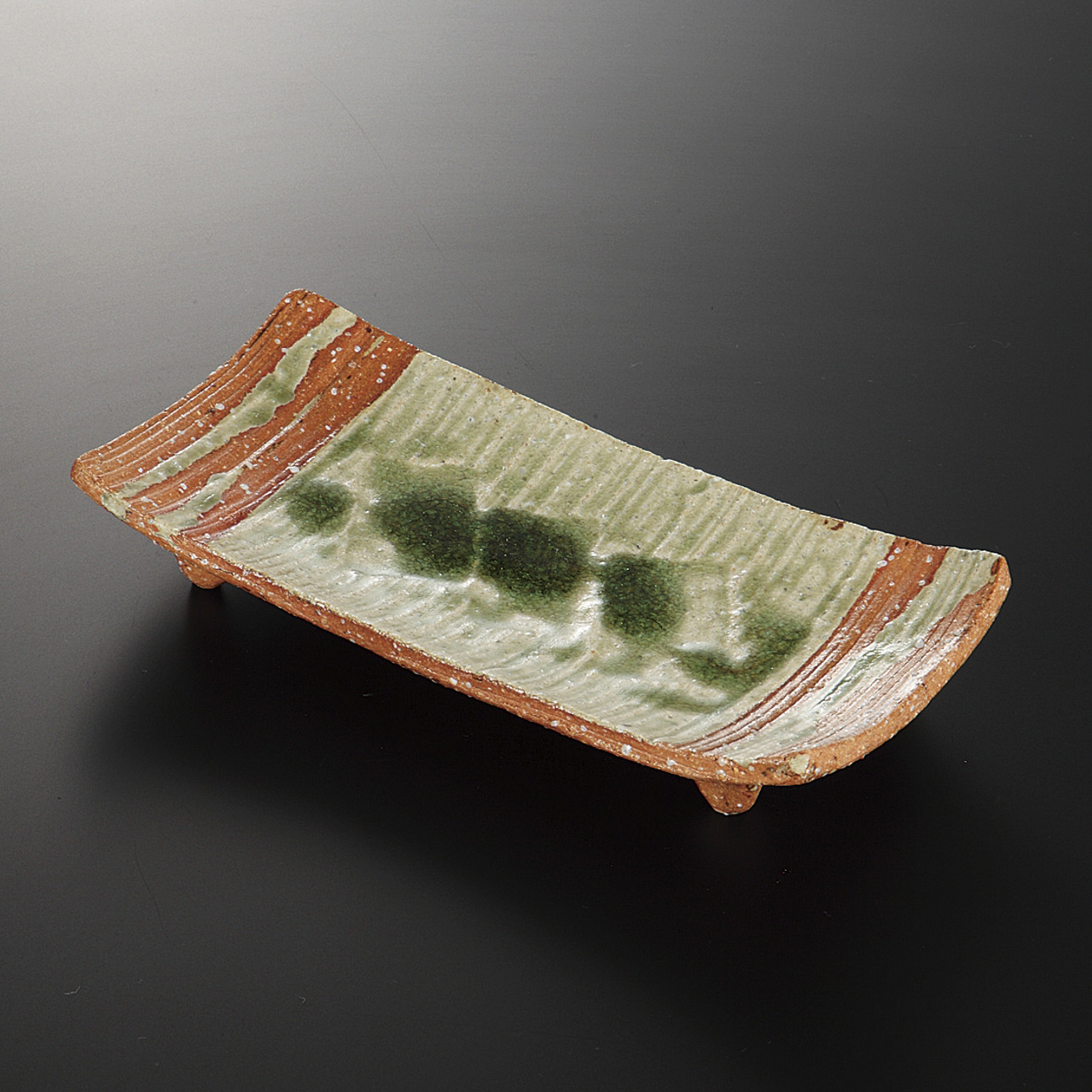 伊賀灰釉 焼物皿