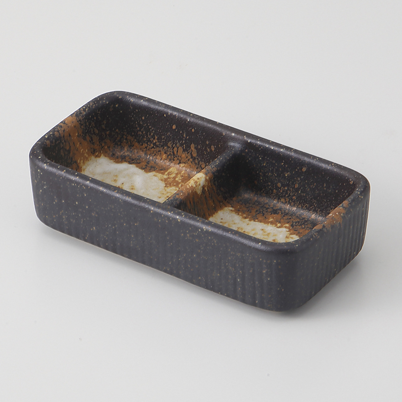 黒備前 二品盛