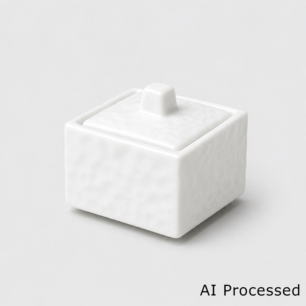 白磁四角 辛子