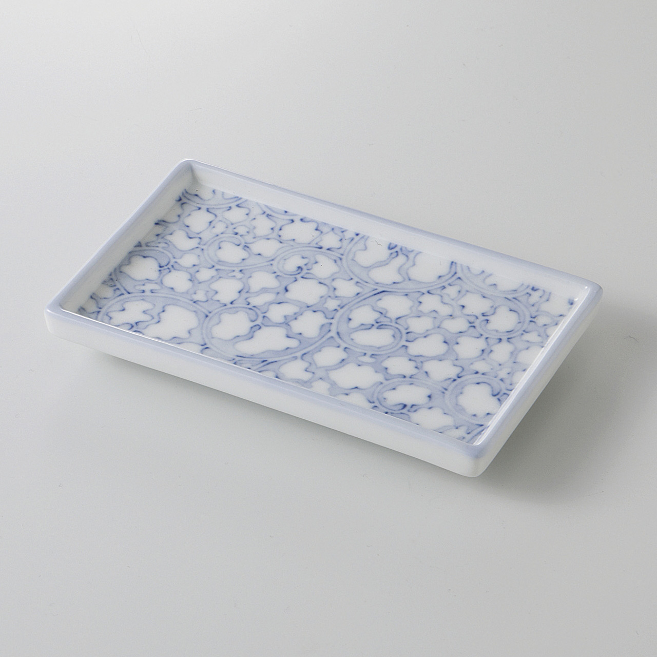 タコ唐草 のり皿