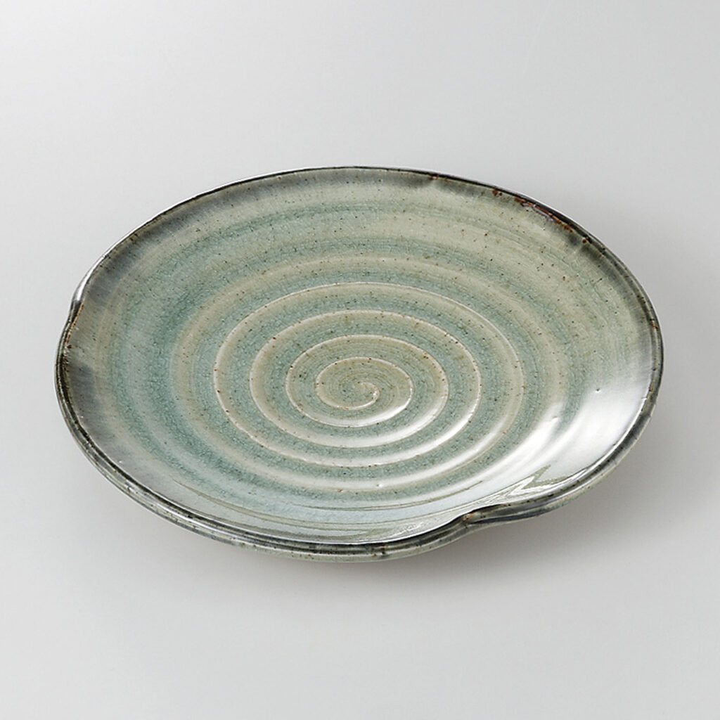 灰釉 6.0丸皿