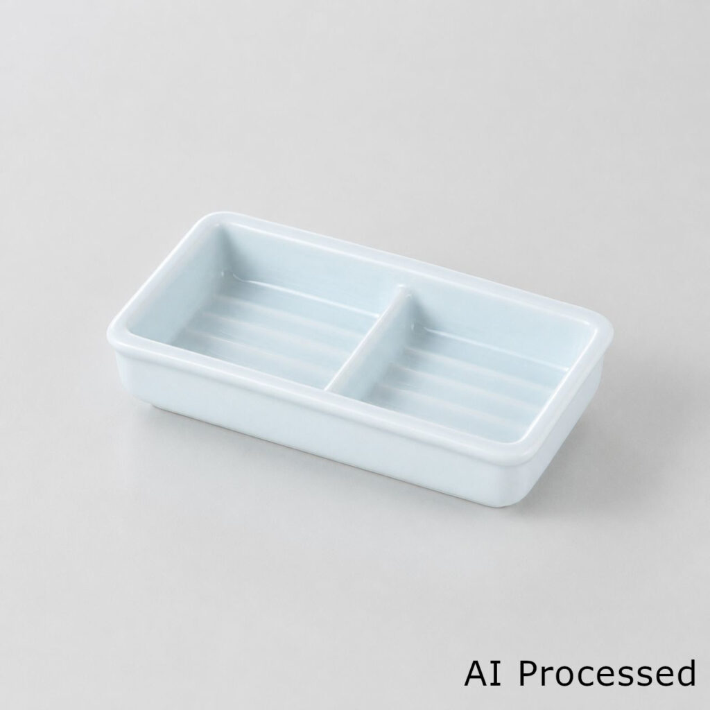 青白磁 ニ品皿